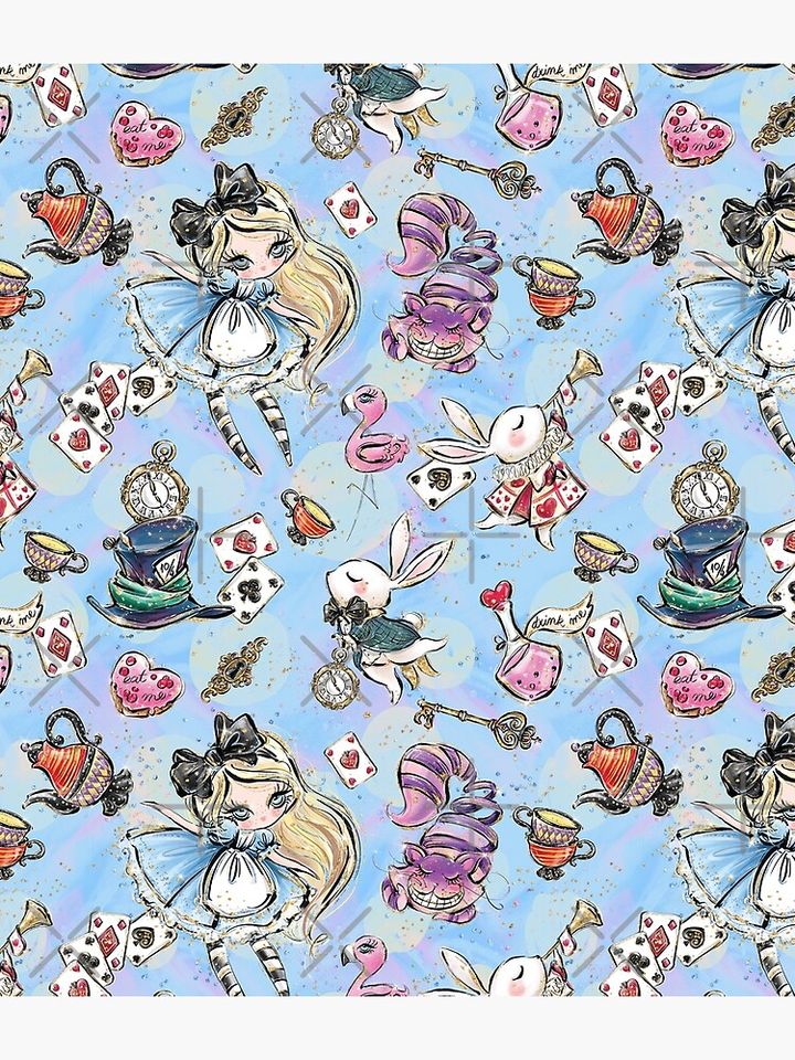 Karamfila's Alice in Wonderland Backpack