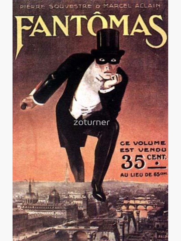 Fantomas Premium Matte Vertical Poster
