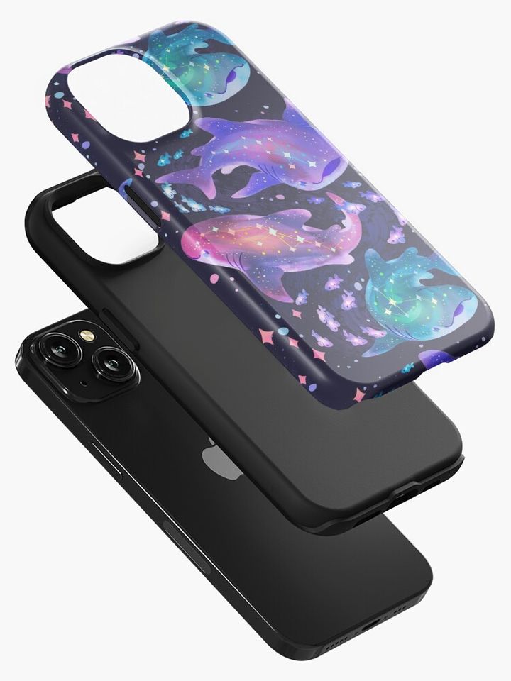 Cosmic Whale Shark iPhone Case