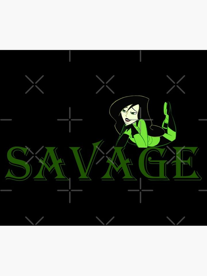 Savage Shego II Throw Blanket