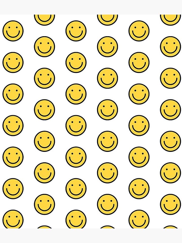 smiley face sticker Backpack