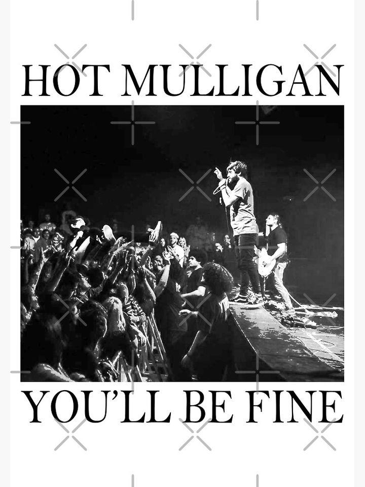 Hot Mulligan - You'll Be Fine Show Photography Premium Matte Vertical Poster