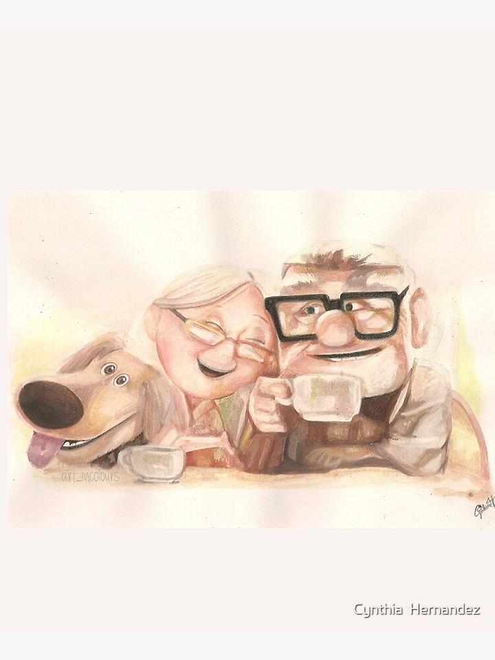 Up Movie - Carl and Ellie Apron