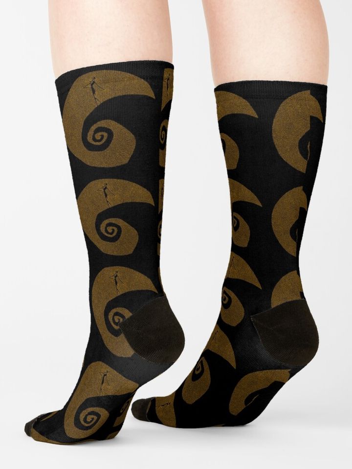 Mount nightmare before christmas jack skellington singing Socks