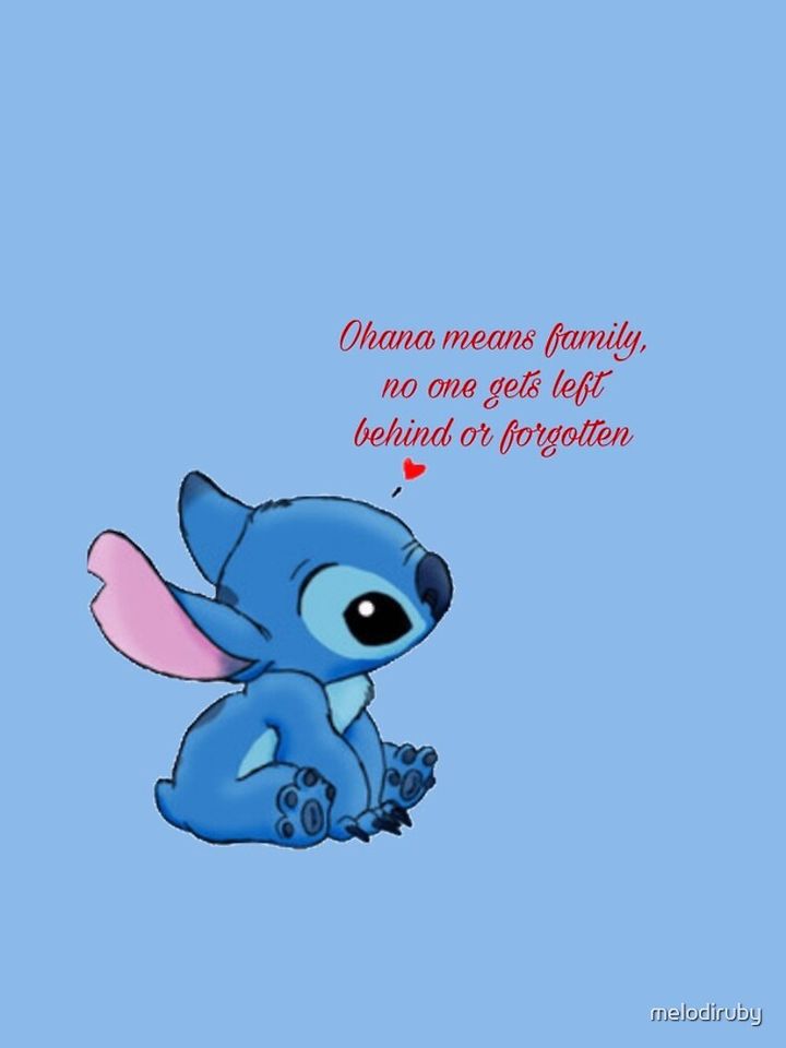 Ohana means family  iPhone Case