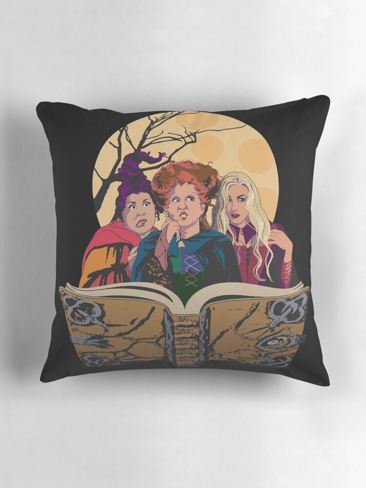 Hocus Pocus Sanderson Sisters Pillow