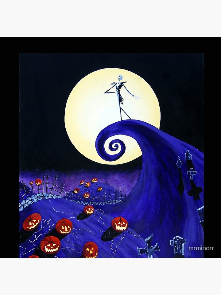 nightmare before christmas Pillow