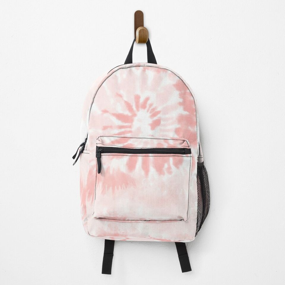 Pink Swirl Tie Dye Pattern  Backpack