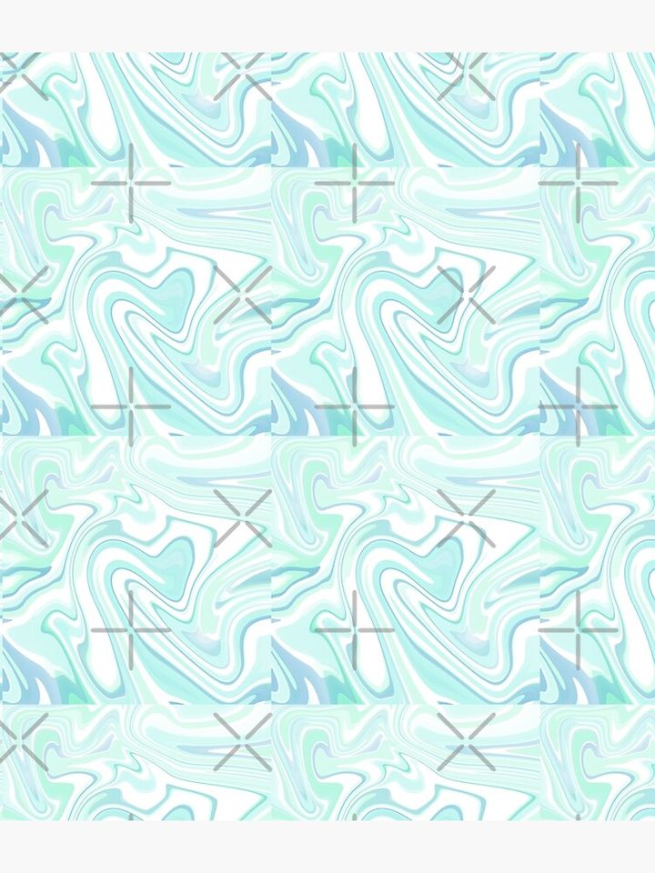 Light Blue Marble Backpack