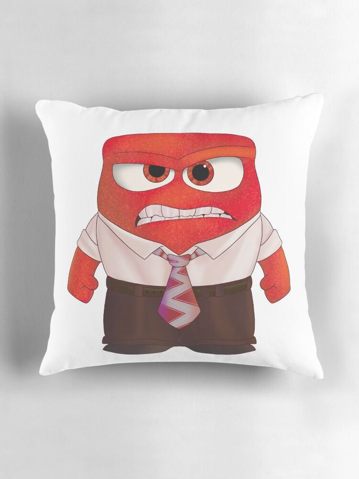 Anger from Inside Out Pillow