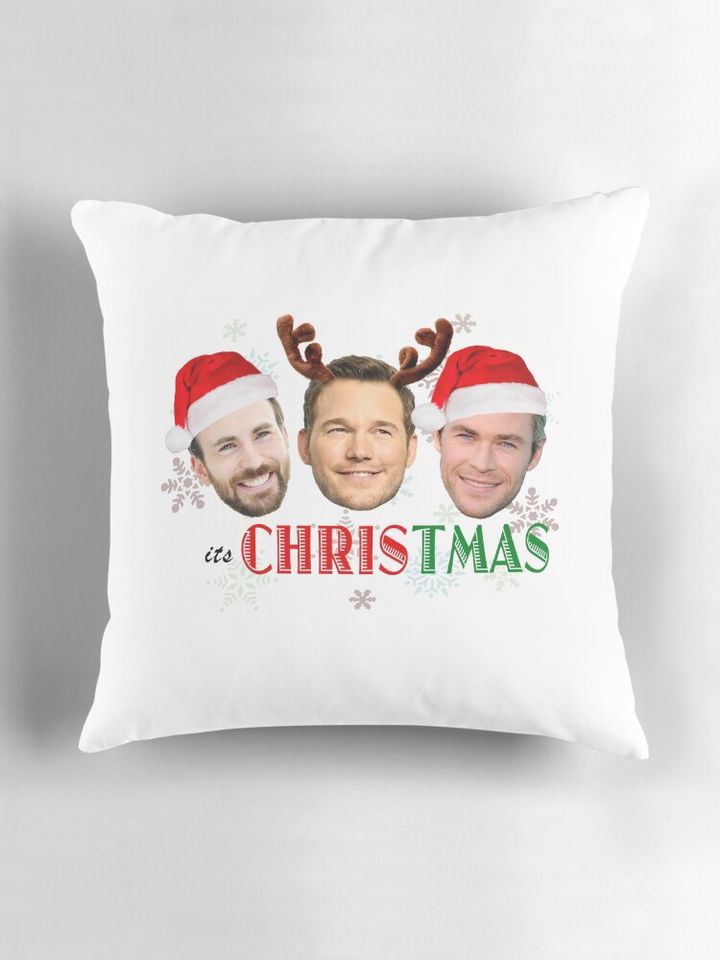 Its CHRIStmas (Marvel only) Pillow