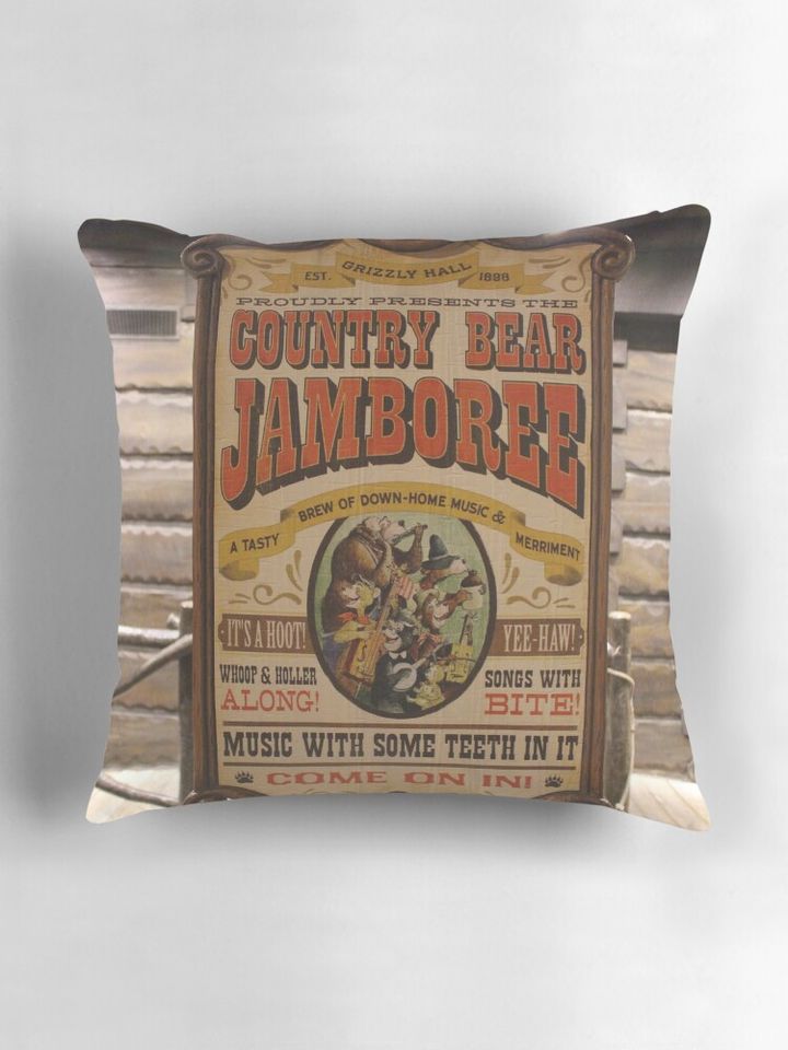 Country Bear Jamboree Pillow