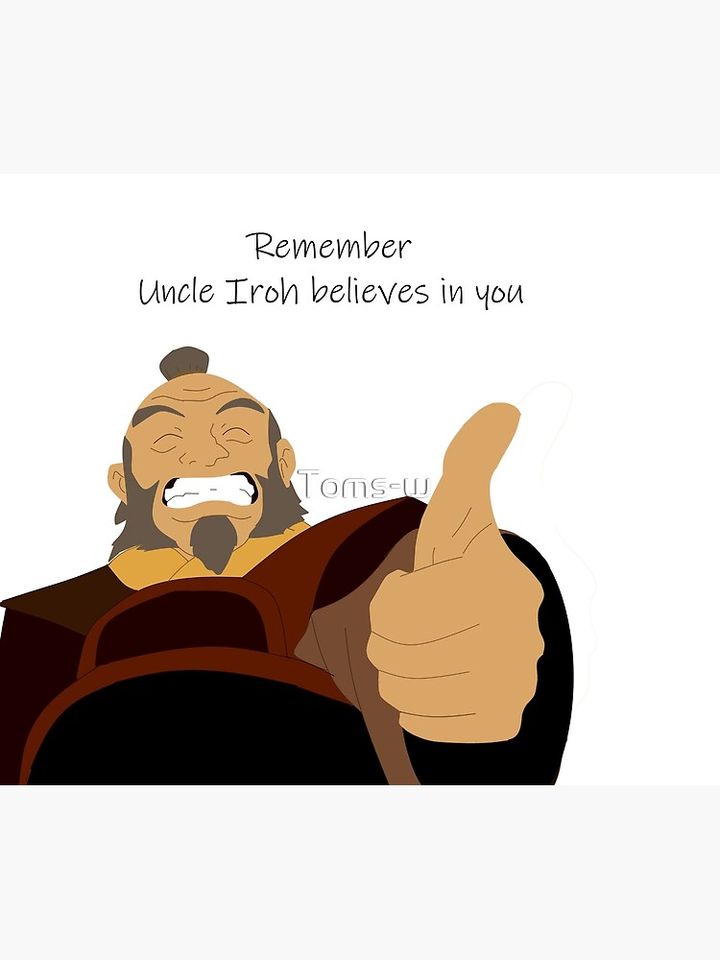 Uncle Iroh believes in you Tapestry