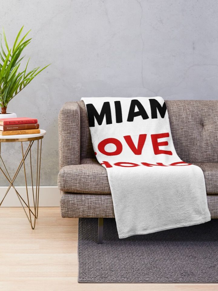 Miami University - Miami Oxford - Love & Honor Throw Blanket