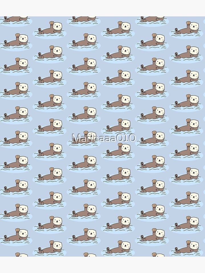 Cute Sea Otter Backpack