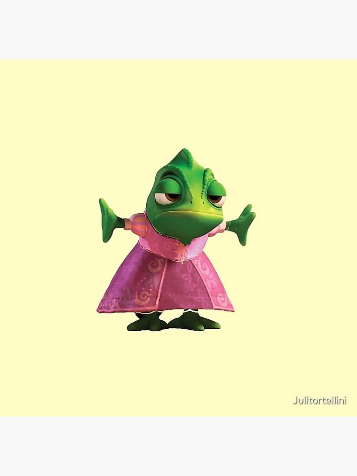Pascal the Chameleon from Disney Tangled Pillow