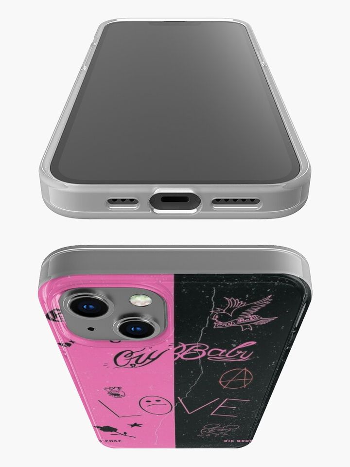lil peep edit iPhone Case