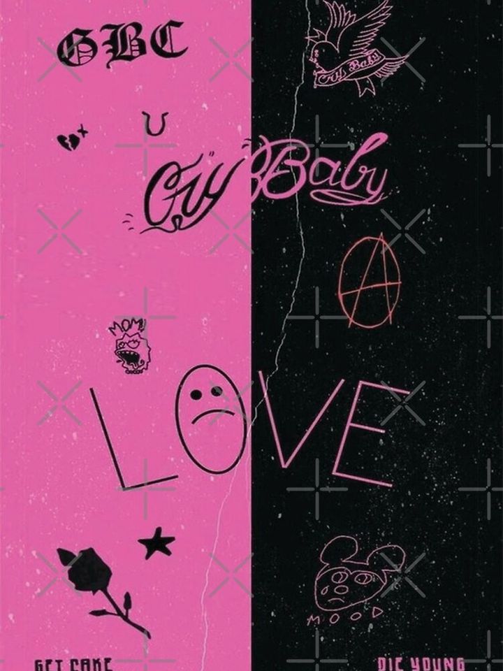 lil peep edit iPhone Case