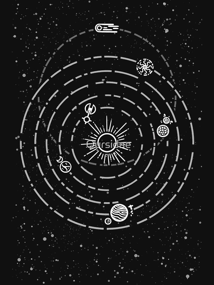 Outer Wilds Solar System T-Shirt