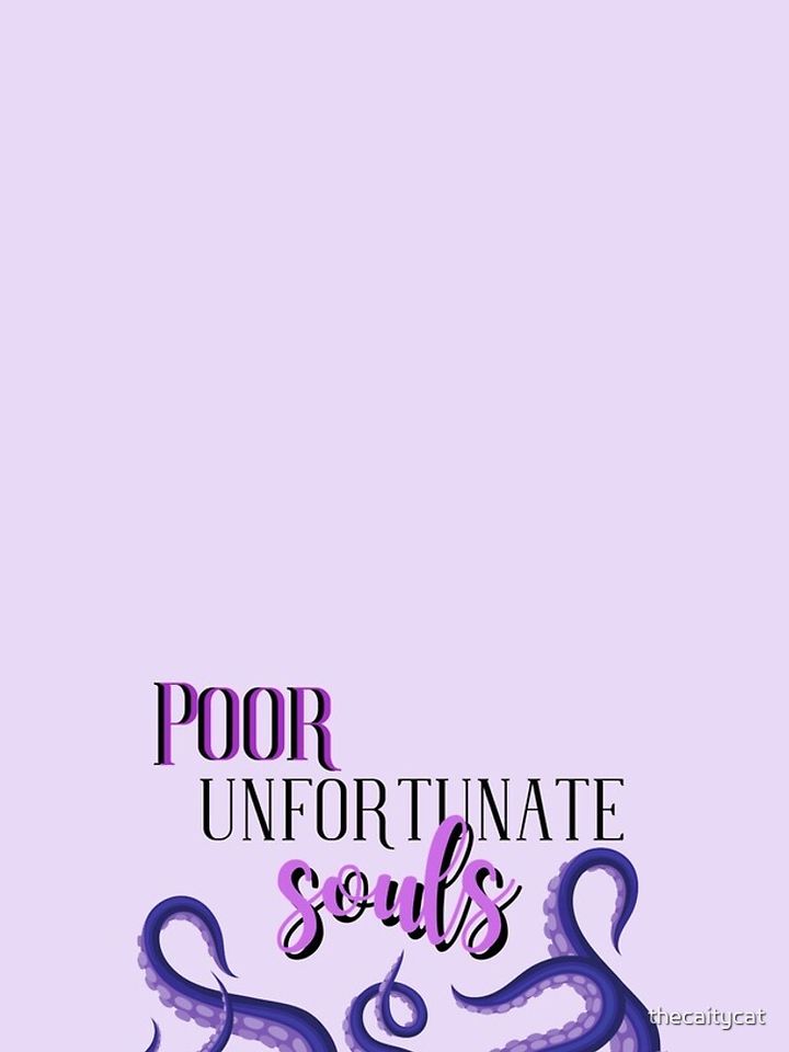 Poor Unfortunate Souls iPhone Case