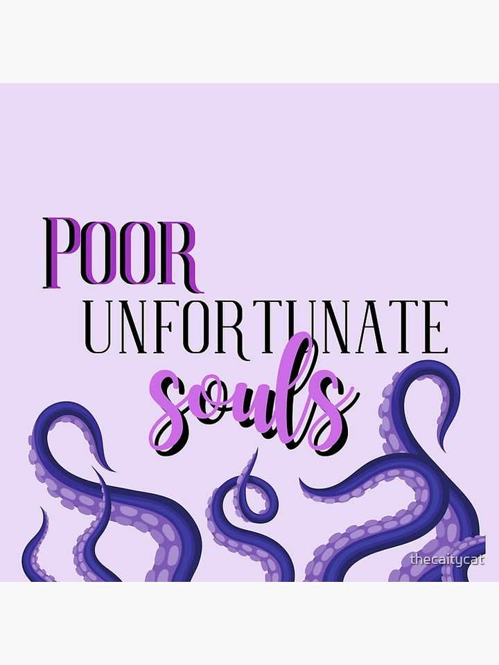 Poor Unfortunate Souls Pillow