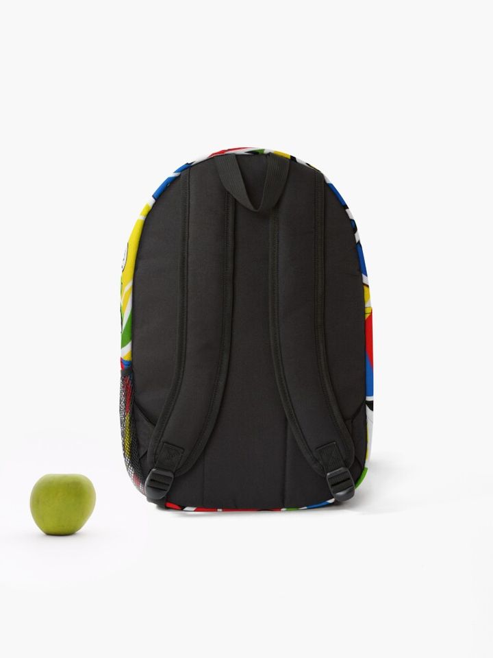 Uno Colorful Playing Cards Pattern Backpack
