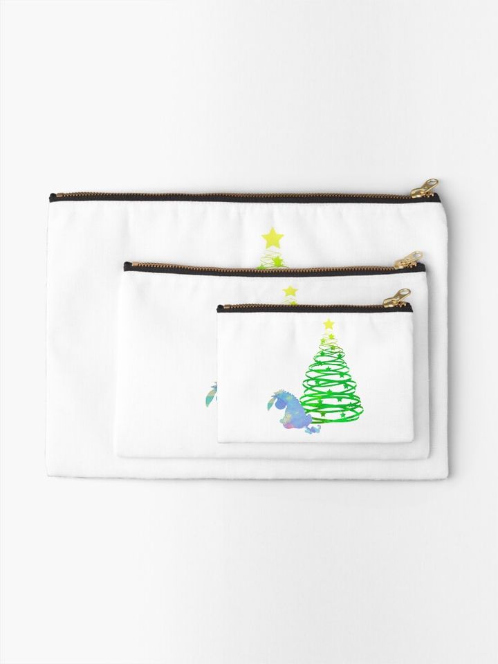 Disney Eeyore Christmas Makeup Bag
