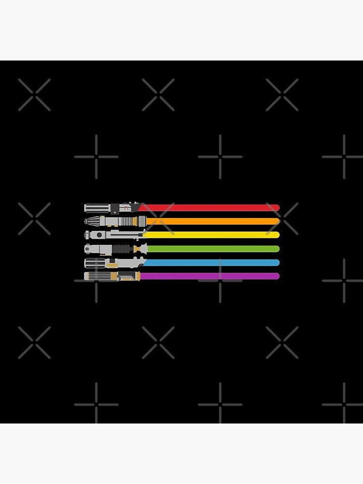 Lightsaber Rainbow Pin