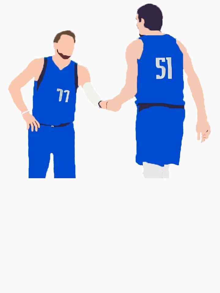 Luka Doncic And Boban Marjanovic Dynamic Duo Classic T-Shirt