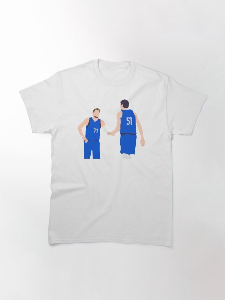 Luka Doncic And Boban Marjanovic Dynamic Duo Classic T-Shirt