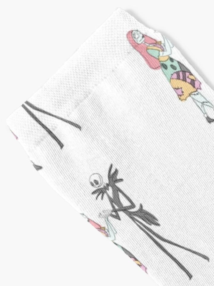 Jack and Sally Socks