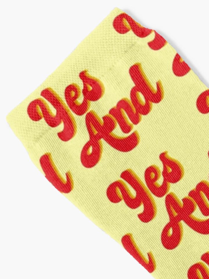 Yes And Improv Sketch Comedy Troupe Socks