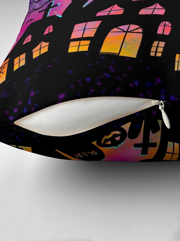 Starry Halloween Night  Pillow