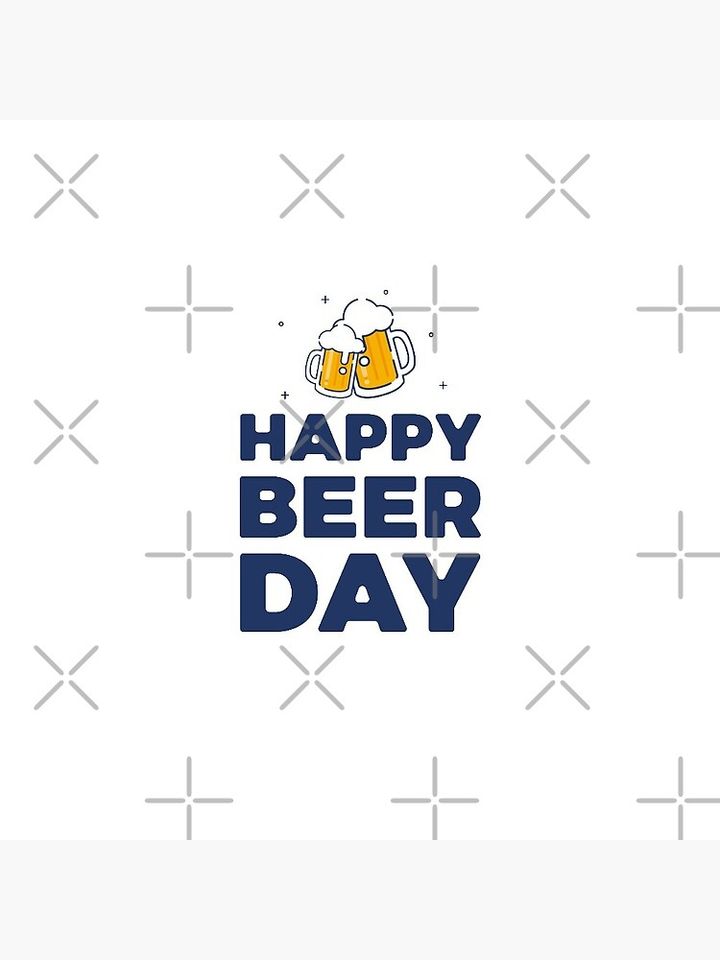Happy International Beer day Pin