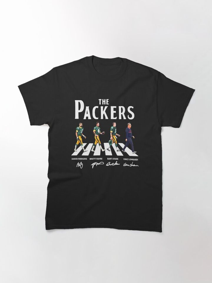 The Packers Abbey Road Signature Trend  Classic T-Shirt