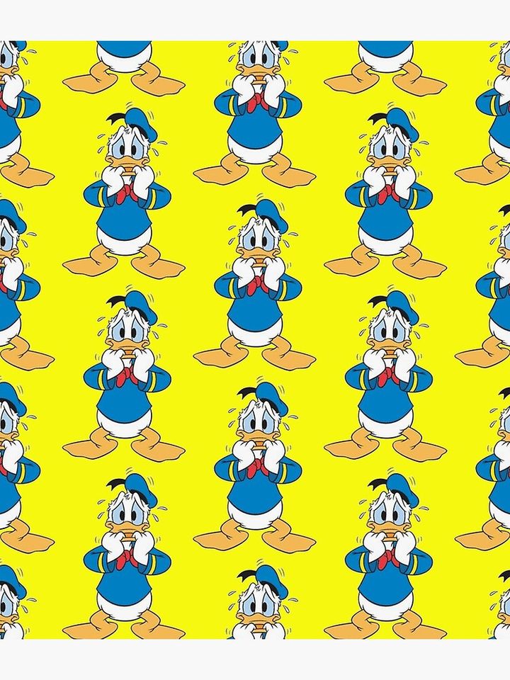 Donald Duck Yellow Backpack