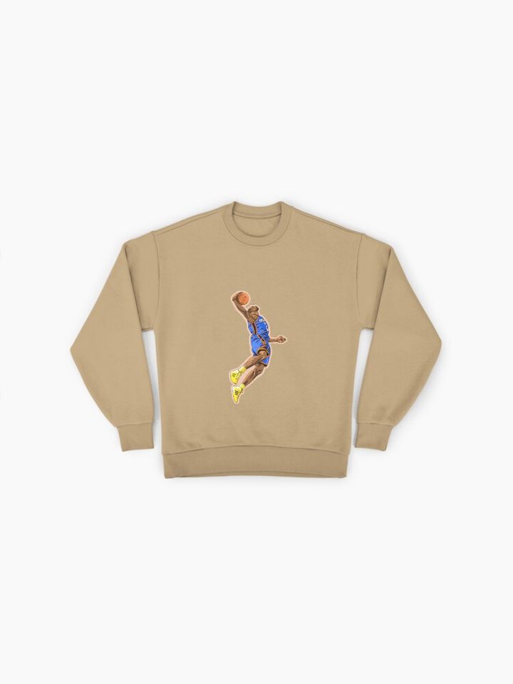 Serge Ibaka Artwork Premium Oversized Sweatshirt