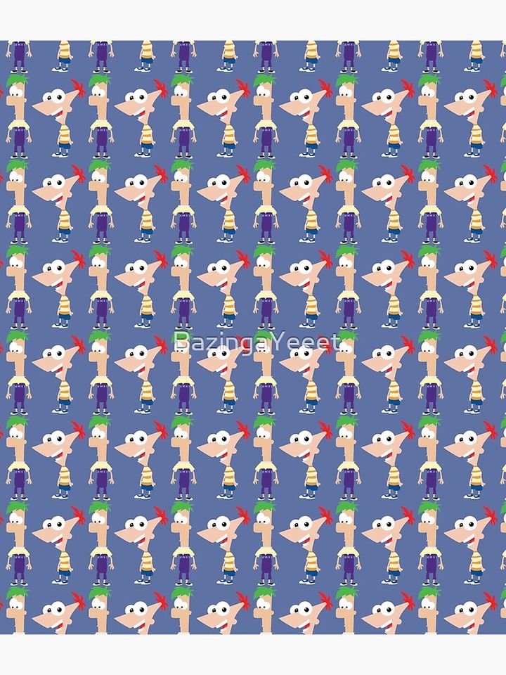 Phineas and ferb Backpack, Back to School Gift for Kids