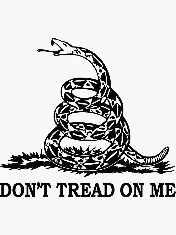 Don't Tread On Me Sticker