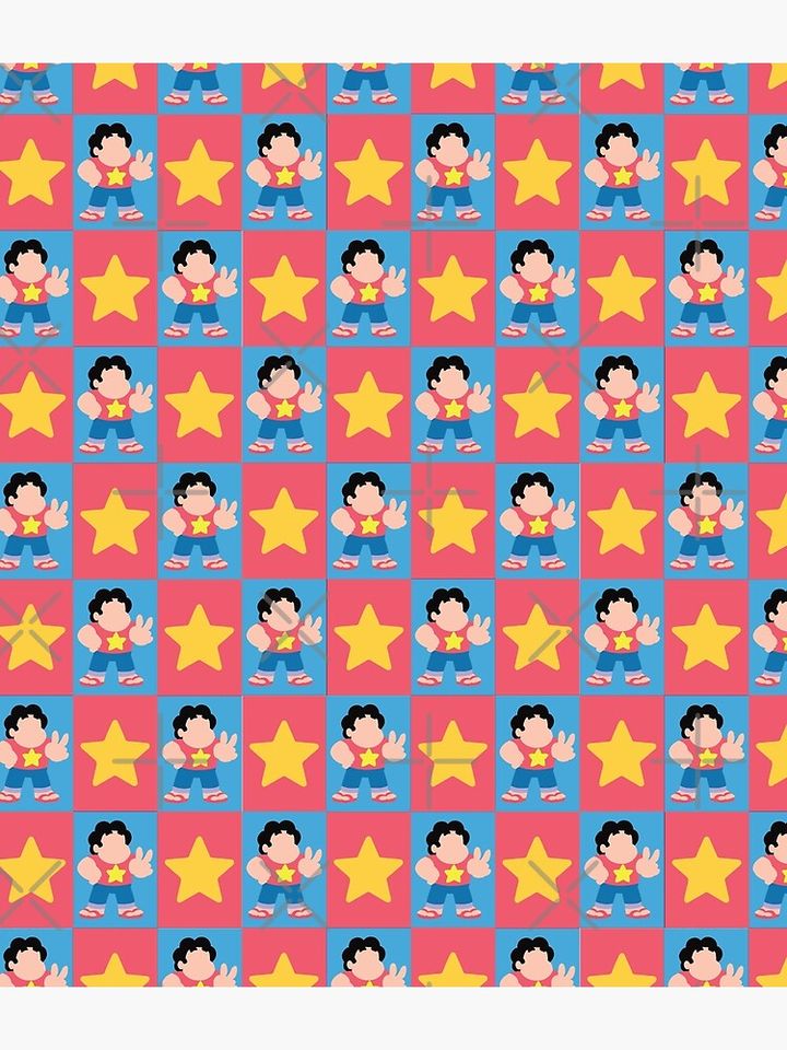 Steven Universe Star Pattern Backpack