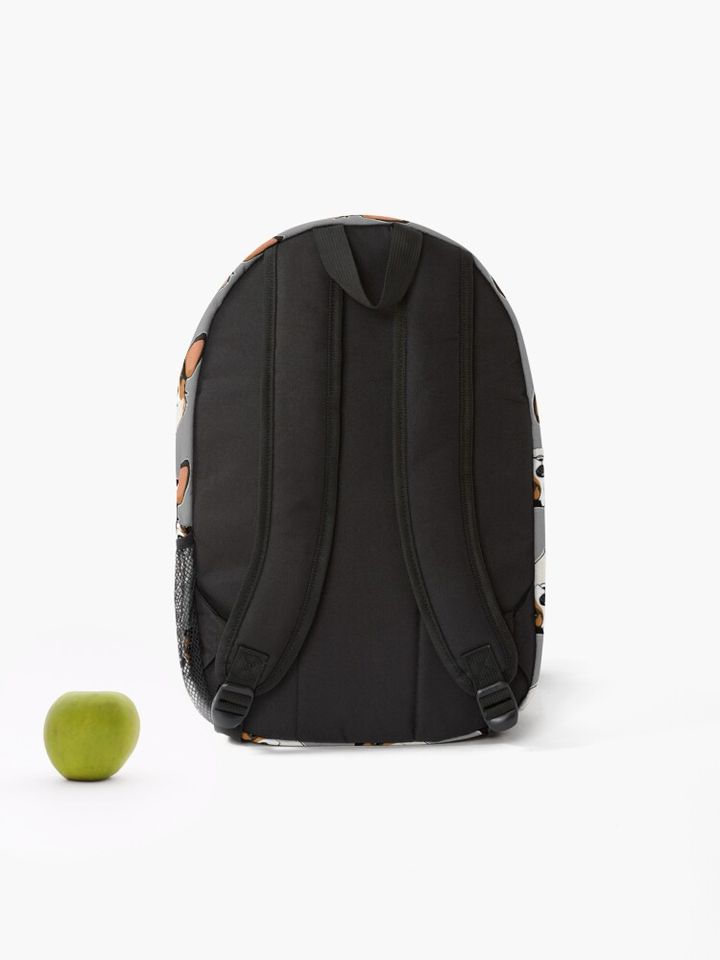 Tri color Corgi Backpack, Dog Art Backpack