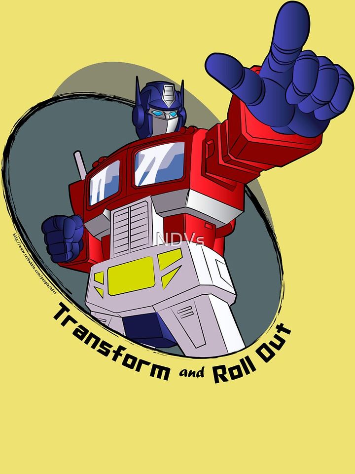Optimus Prime - Transform and Roll Out Kids T-Shirt