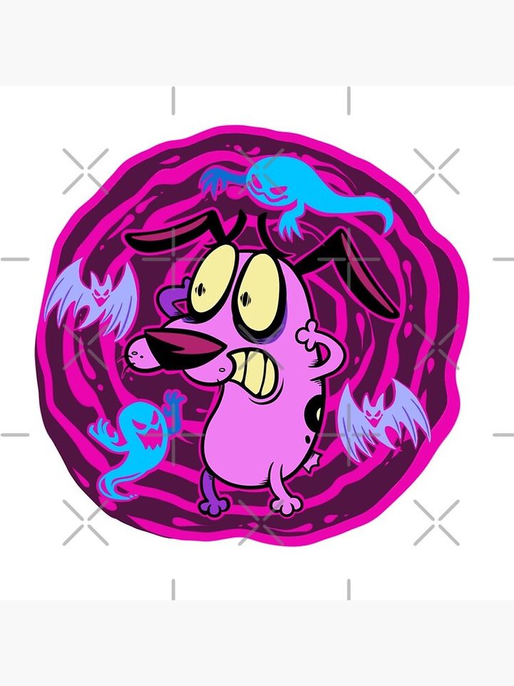 Courage the Cowardly Dog Bats n' Ghosts Pin