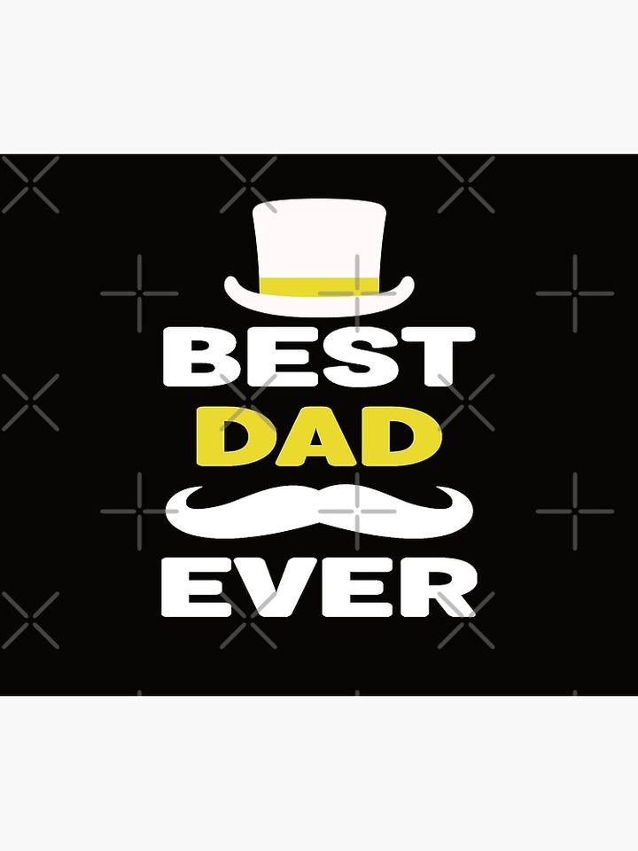 best dad ever Throw Blanket