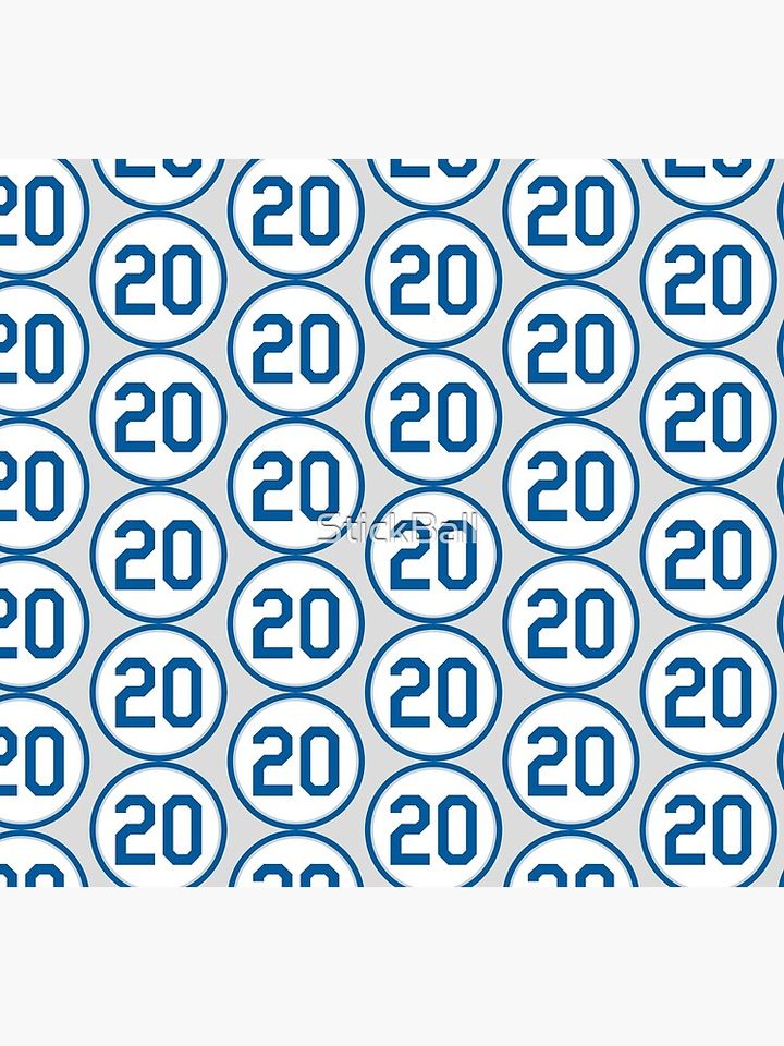 Don Sutton #20 Jersey Number Socks