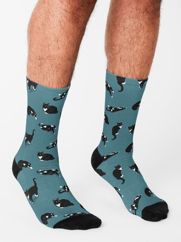 Cat Pattern Socks