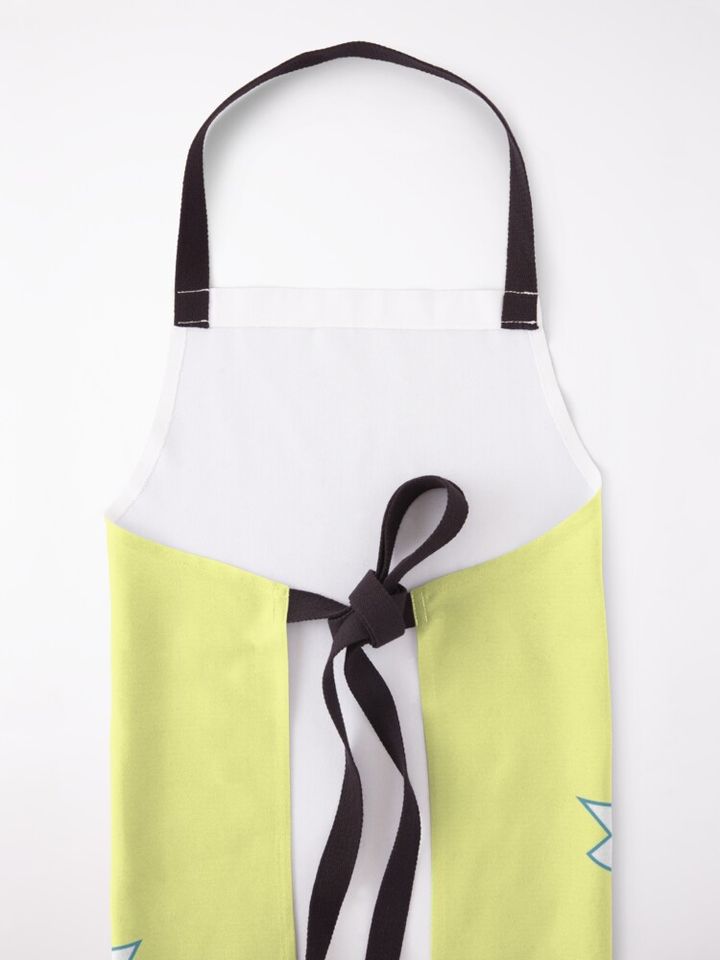 You see the hat? Apron