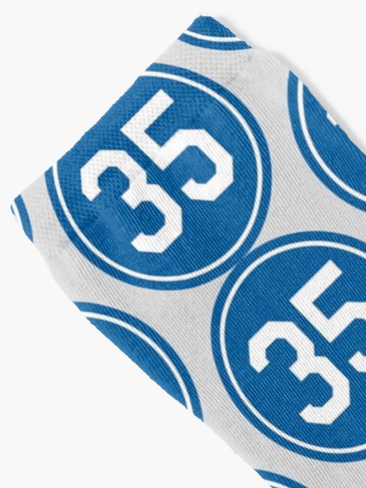 Cody Bellinger #35 Jersey Number Socks