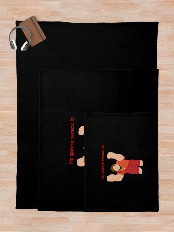 Wreck it Ralph  Throw Blanket