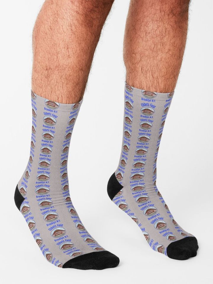 Historic Ebbets Field Brooklyn N.Y. Socks